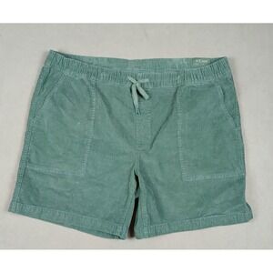NWT Alpine Design Men XXL Hike Corduroy Shorts Faded Evergreen 7" Organic Cotton